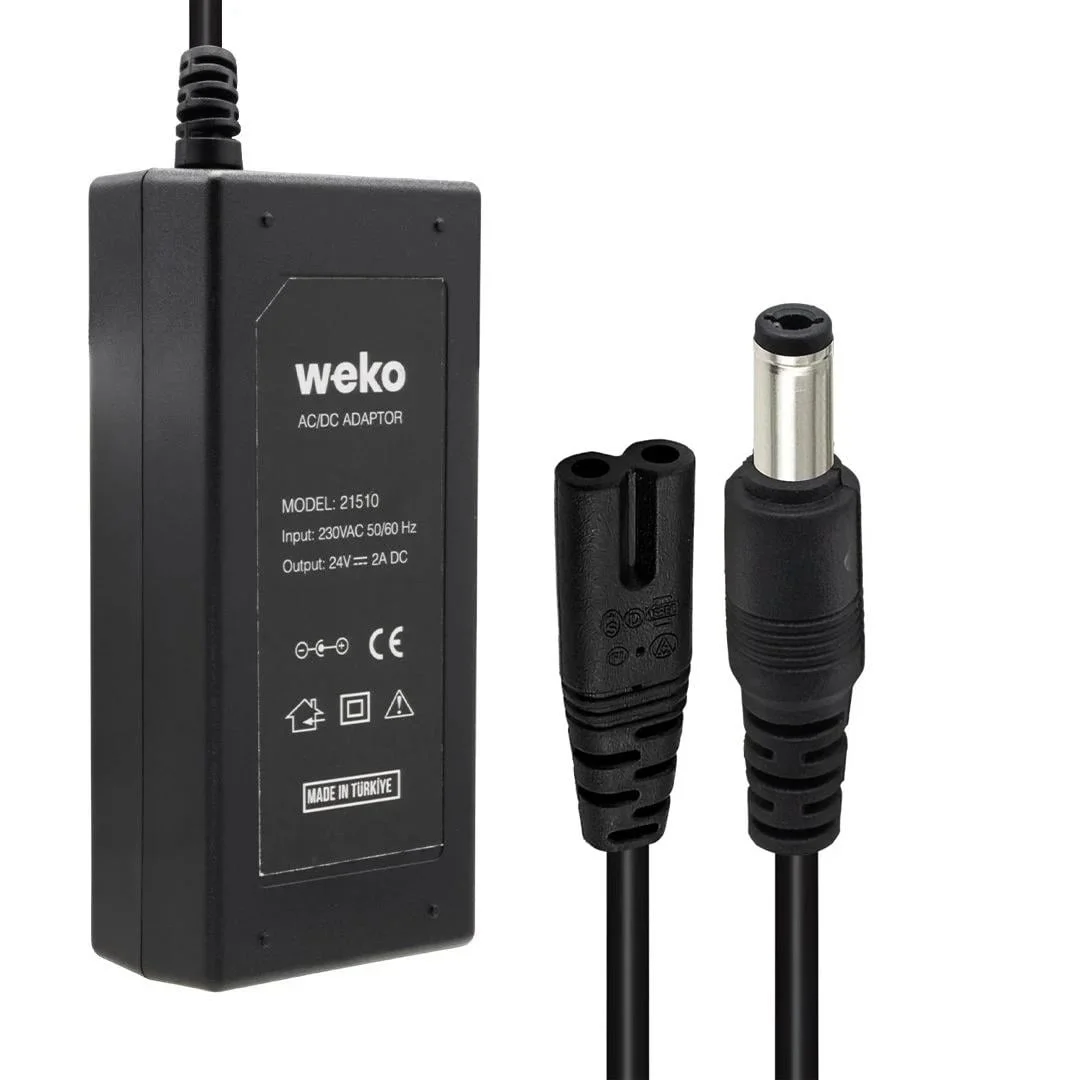 Weko 24V 2A Masaüstü Adaptör Görseli