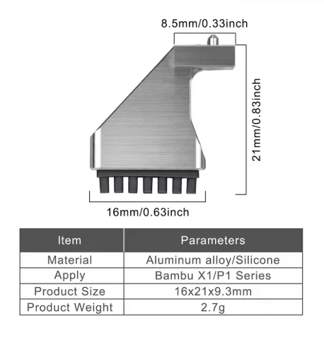Bambu Lab Nozzle Temizleyici