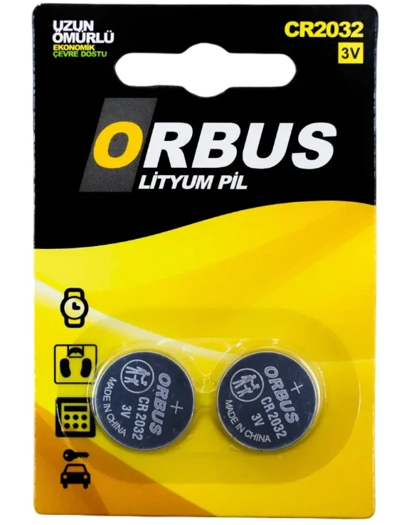CR2032 3 Volt Lityum Pil Görseli