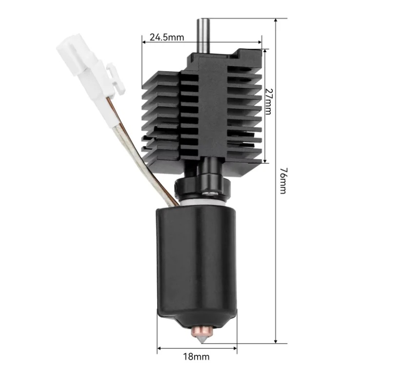 Creality K2 Plus Hotend Görseli