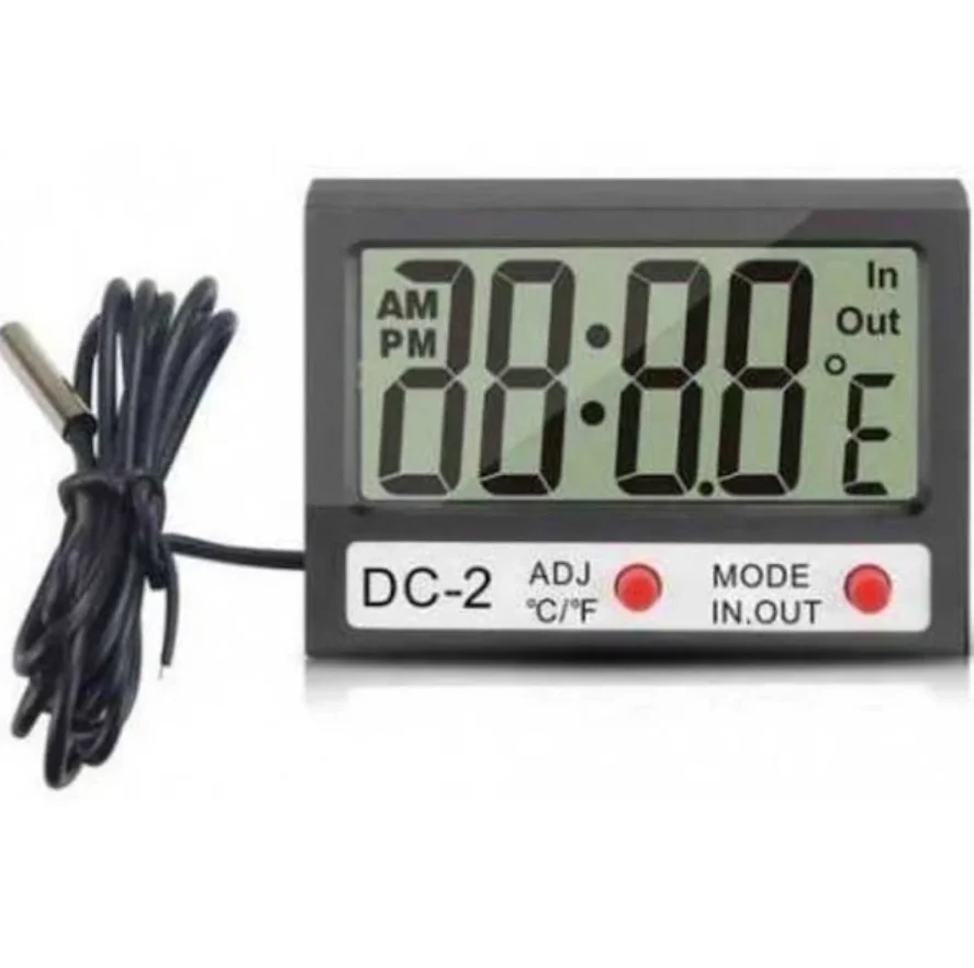 DC-2 Mini Termometre Saat Görseli