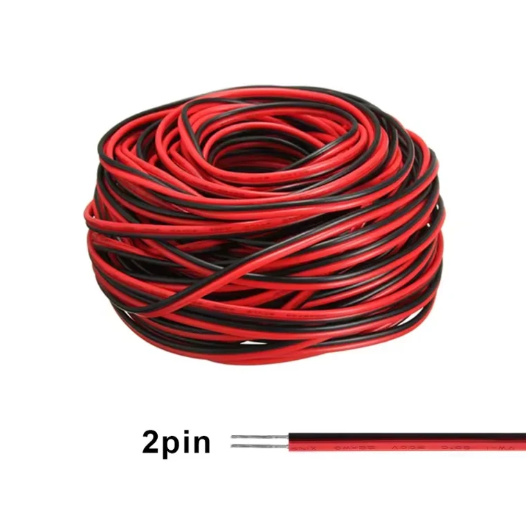 Kırmızı - Siyah Montaj Kablosu 26 AWG Görseli