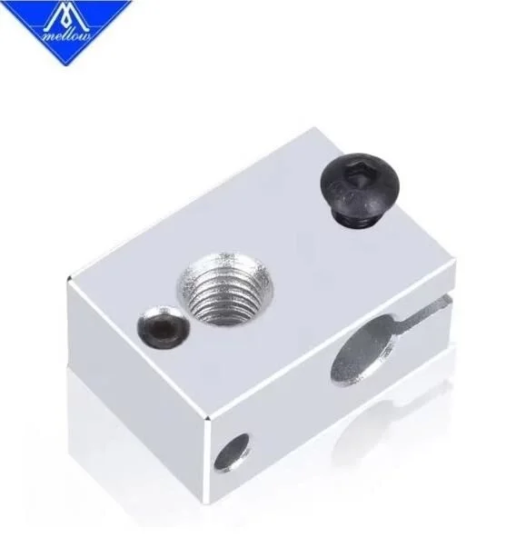 Mellow E3D V6 3mm Termistör Uyumlu Alüminyum Isıtıcı Blok Görseli