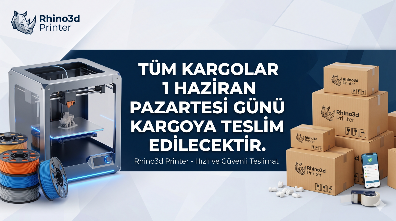 TÜM KARGOLAR 1 HAZİRAN PAZARTESİ KARGOYA VERİLECEKTİR