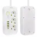 3lü 4 USBli 1.5 Metre Akım Korumalı Priz Beyaz