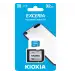 Kioxia 32GB Exceria MicroSDHC UHS-1 Class-10