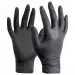 Siyah Nitril Pudrasız Eldiven 10 Adet