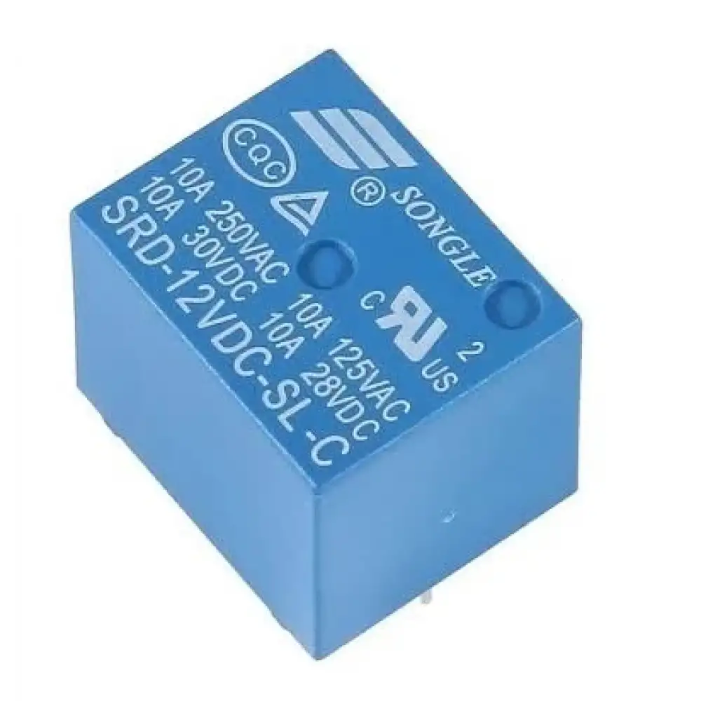 12V 250V DC Röle 10A Songle