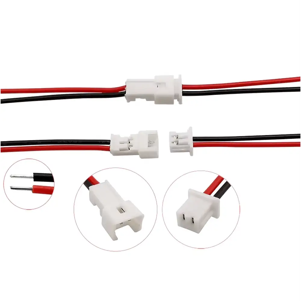 2 Pin Konnektörlü Kablo Seti JST PH 2.0mm