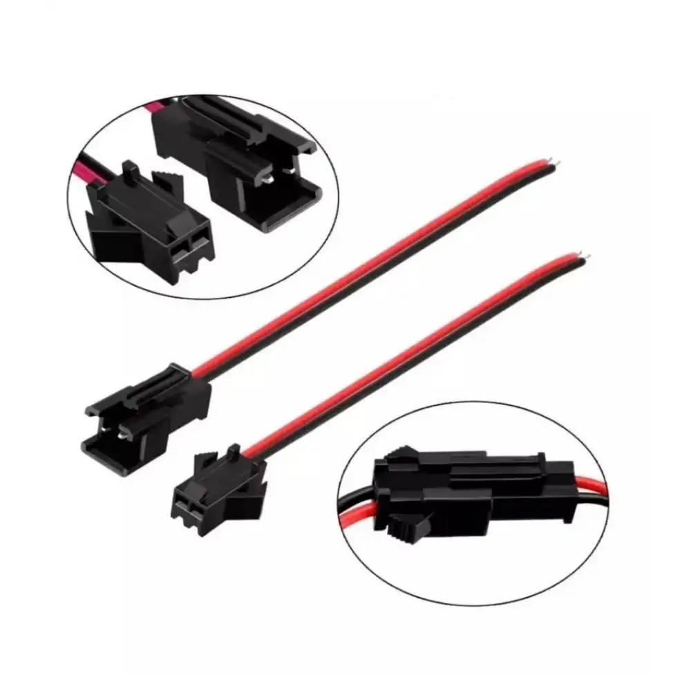 2 Pin Konnektörlü Kablo Seti JST SM