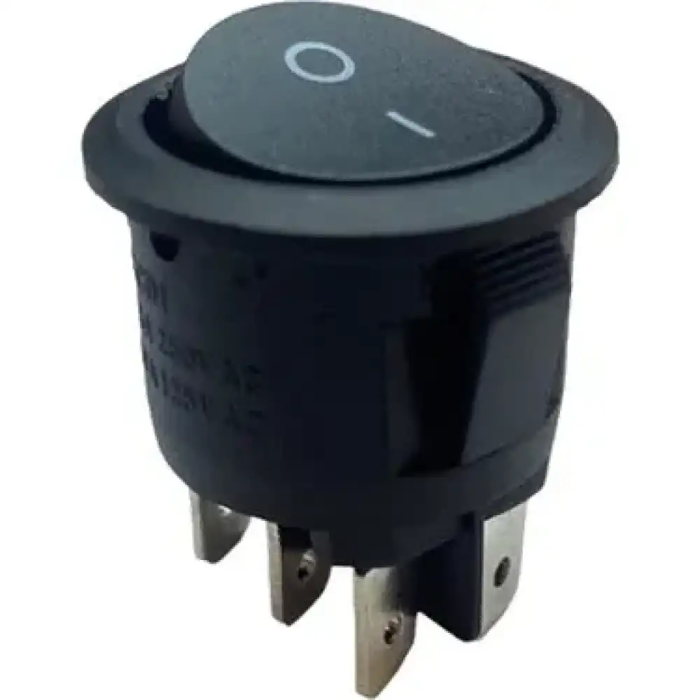 2 Pinli Işıksız Yuvarlak Açma-Kapama Anahtarı (IC-133 )