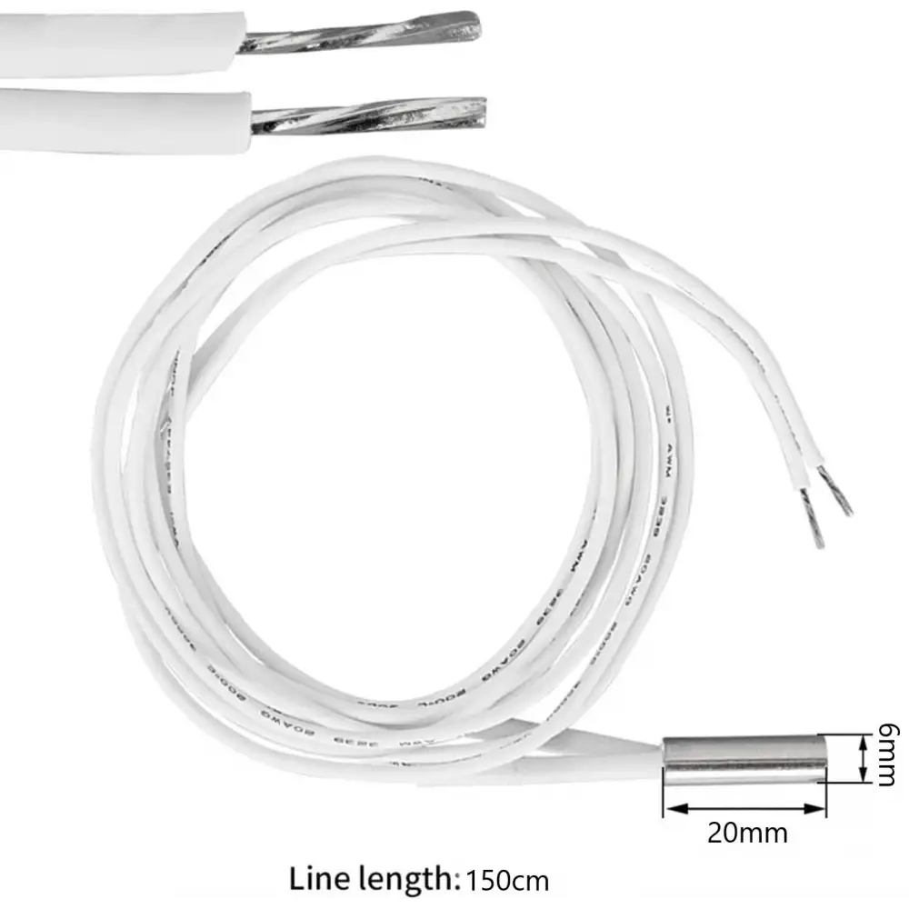 24V/100W Hotend Isıtıcı Fişek 150cm