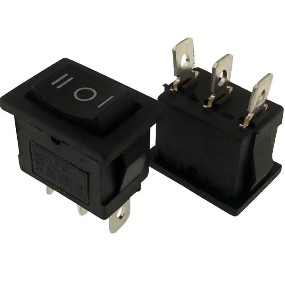 3 Konumlu Yaylı Anahtar (ON-OFF-ON)