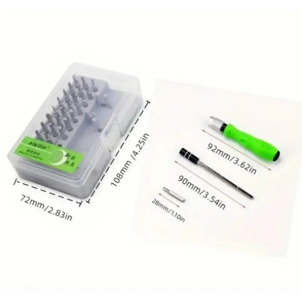 32 Parça Mıknatıslı Tornavida Seti