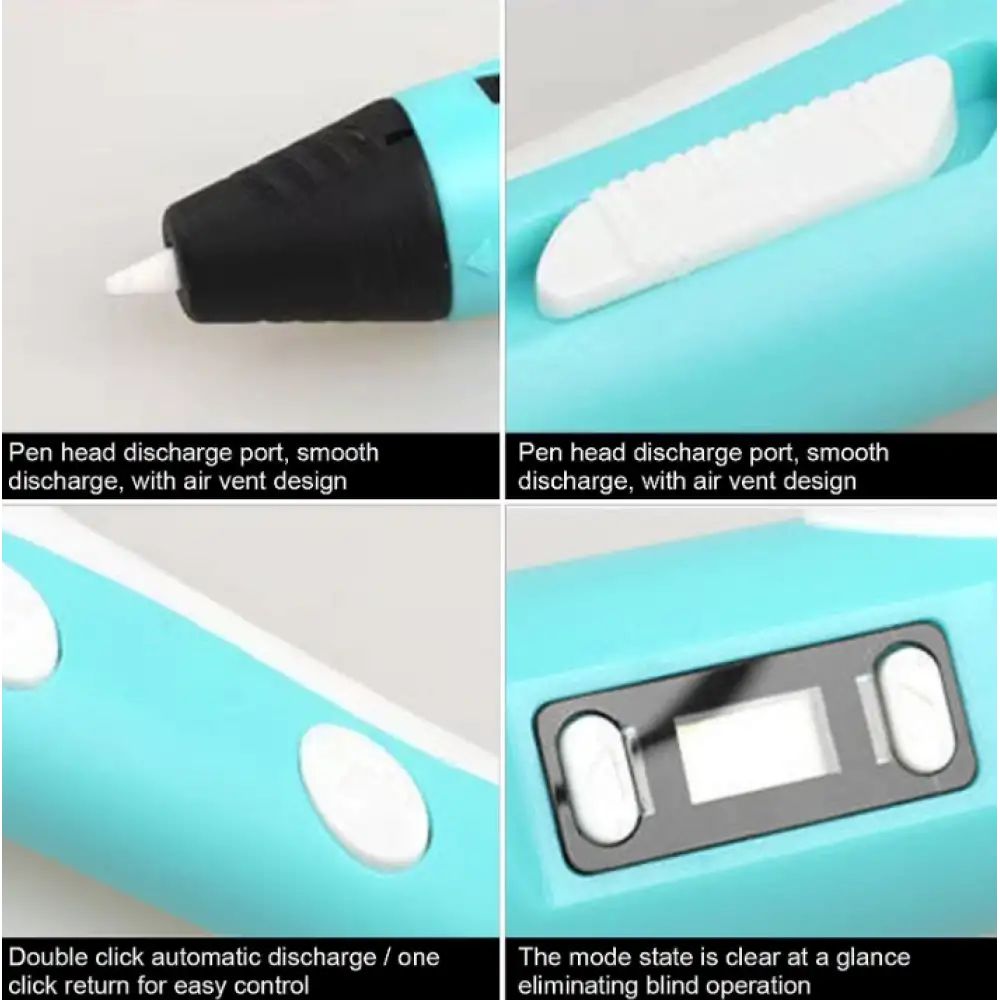 3D Kalem V2 - Pen (Renkli Filament Seti Hediyeli) Adaptörlü