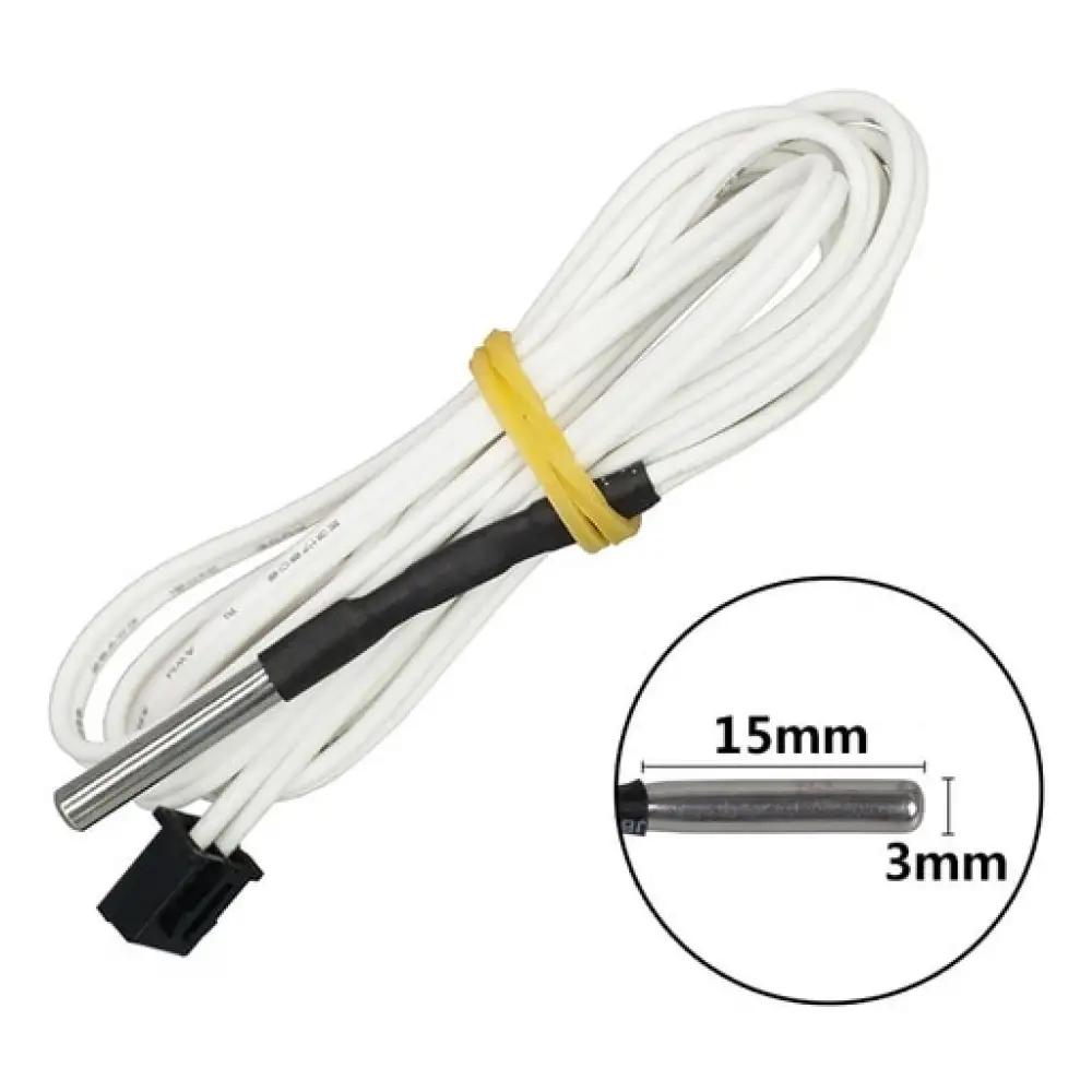 3mm HT-NTC 100K 300 Derece 1,2m Termistör