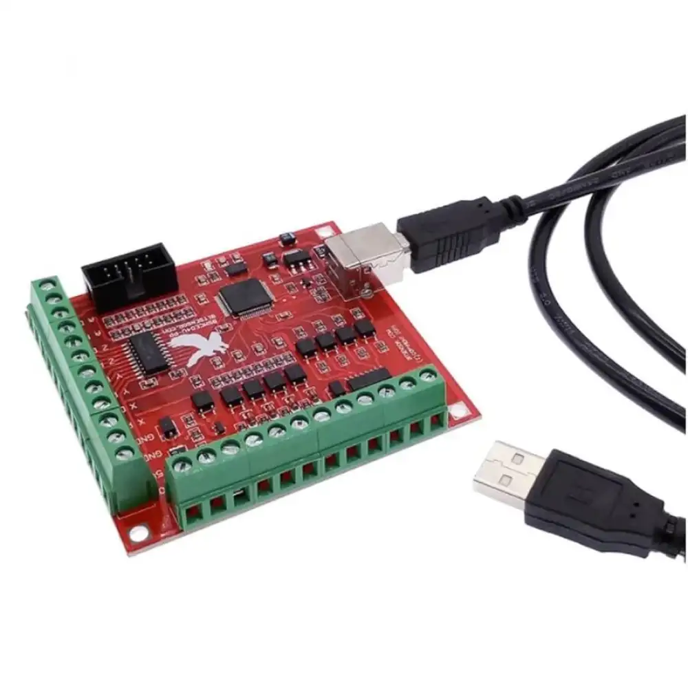 4 Eksen Cnc Kontrol Kartı Mach3 Usb Uyumlu