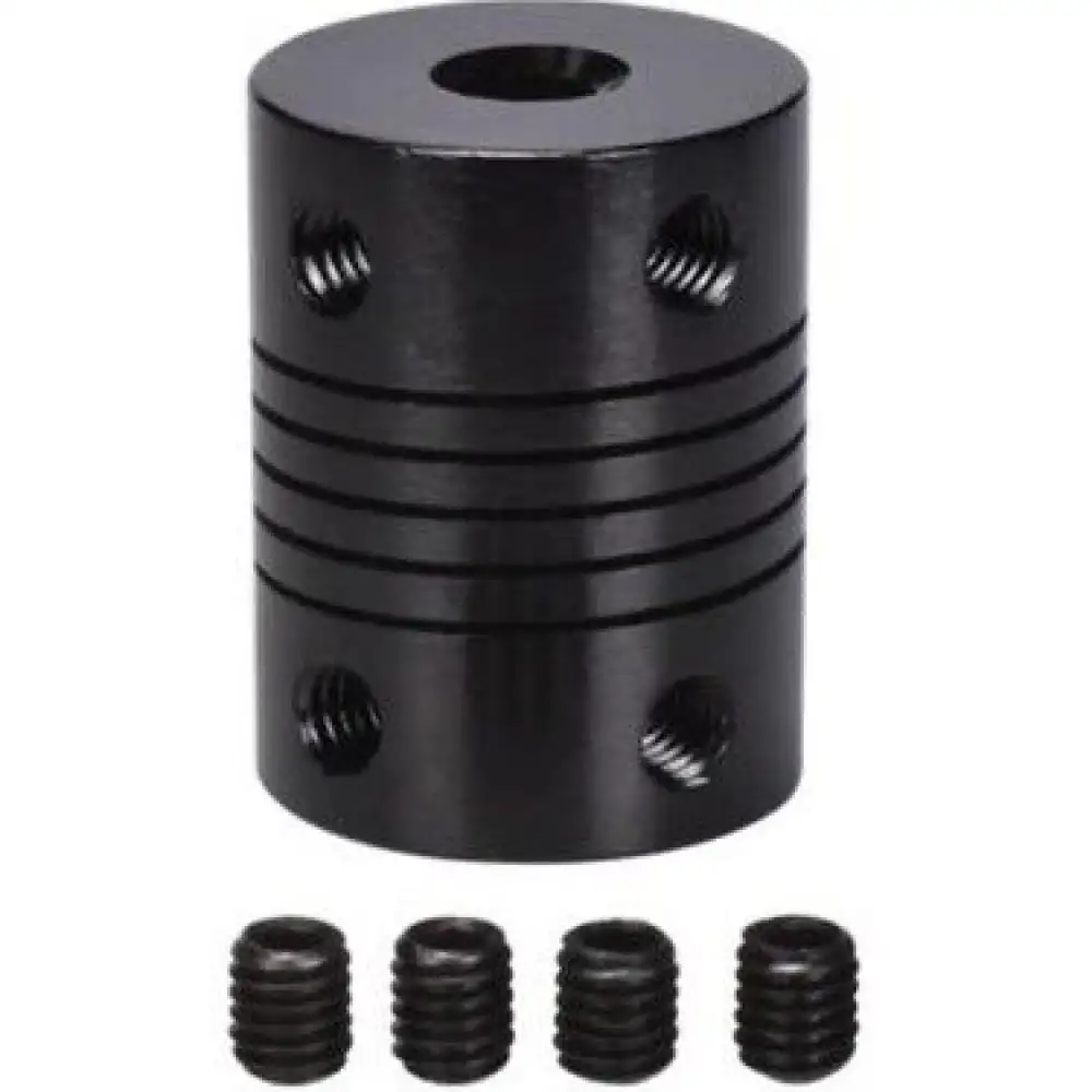 5x5 Esnek Kaplin Siyah 25MM