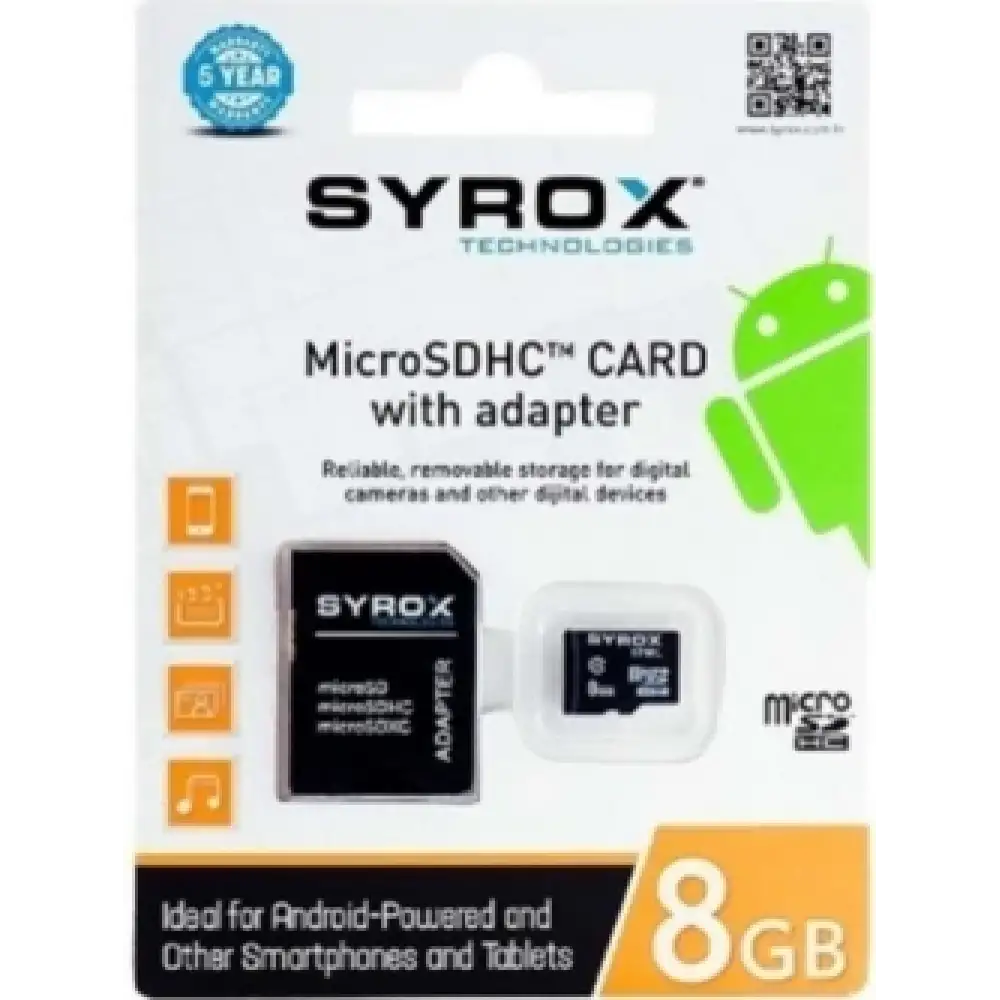 8GB MicroSD Hafıza Kartı