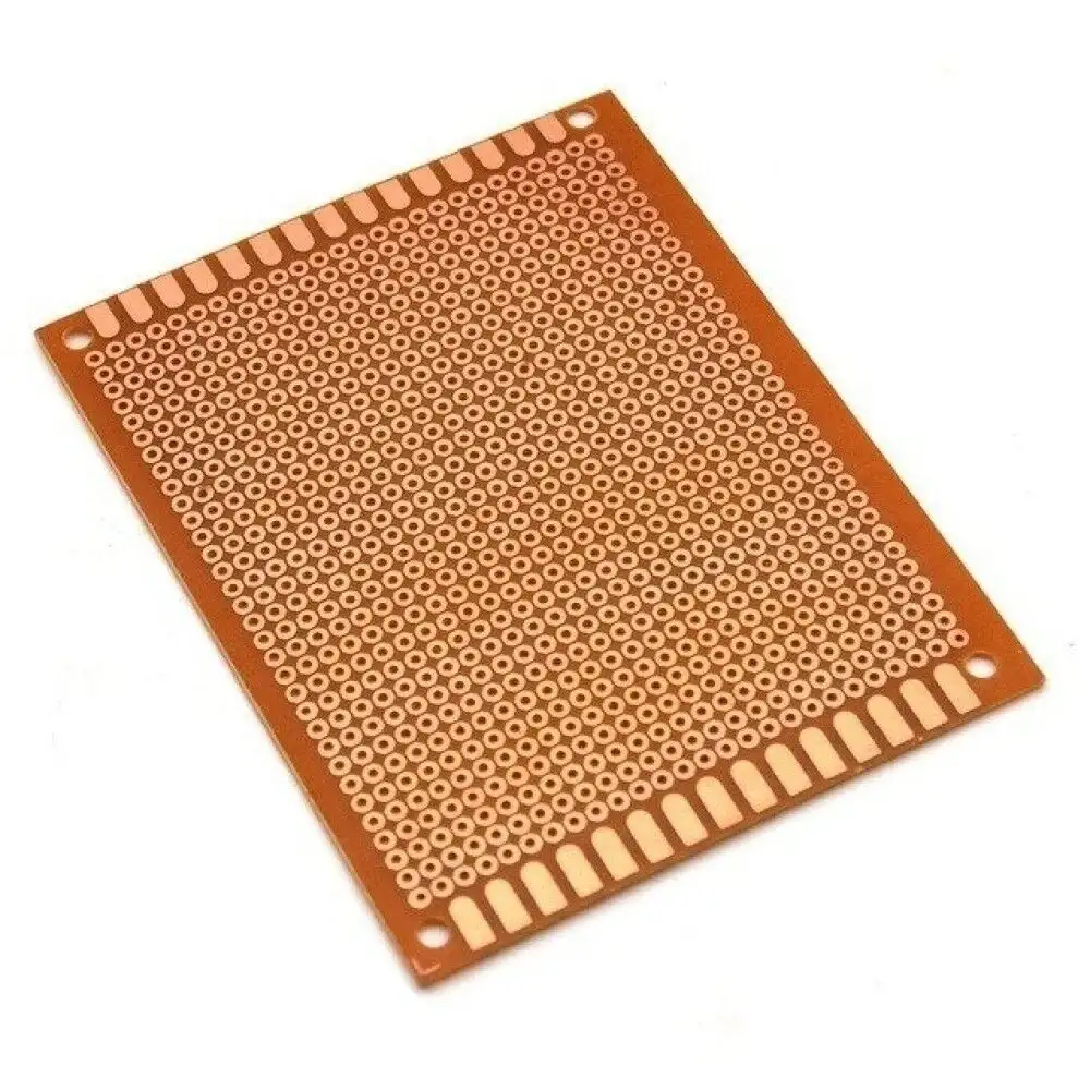 8x15cm Delikli Bakır Plaket