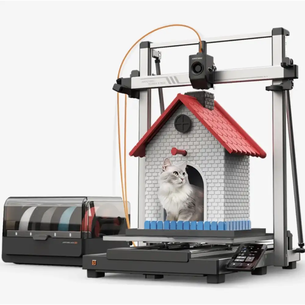 Anycubic Kobra 3 Max Combo 3D Yazıcı