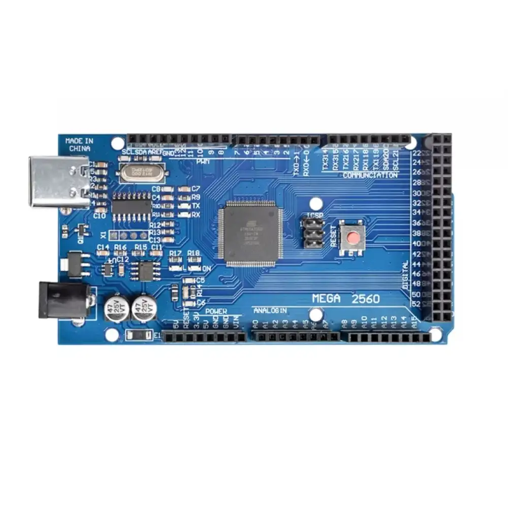Arduino Mega 2560 Orjinal Chip Set + Kablo