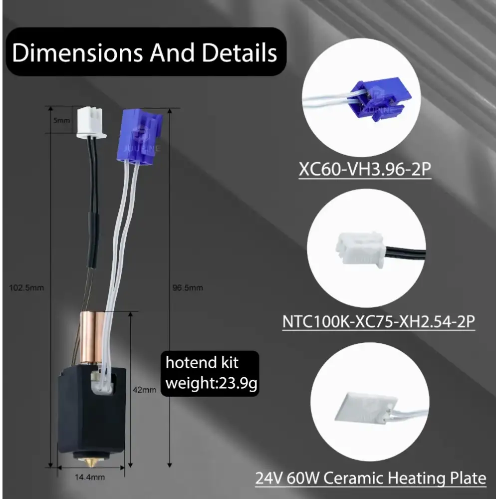 Artillery Sidewinder X1/X2 Uyumlu Upgrade Hotend