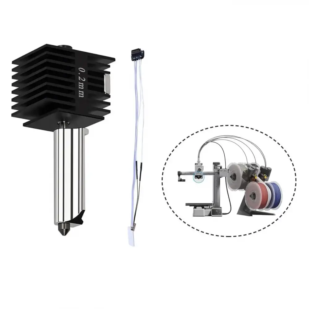 Bambu Lab A1 Serisi Uyumlu Termistor ve Isıtıcı Fişek