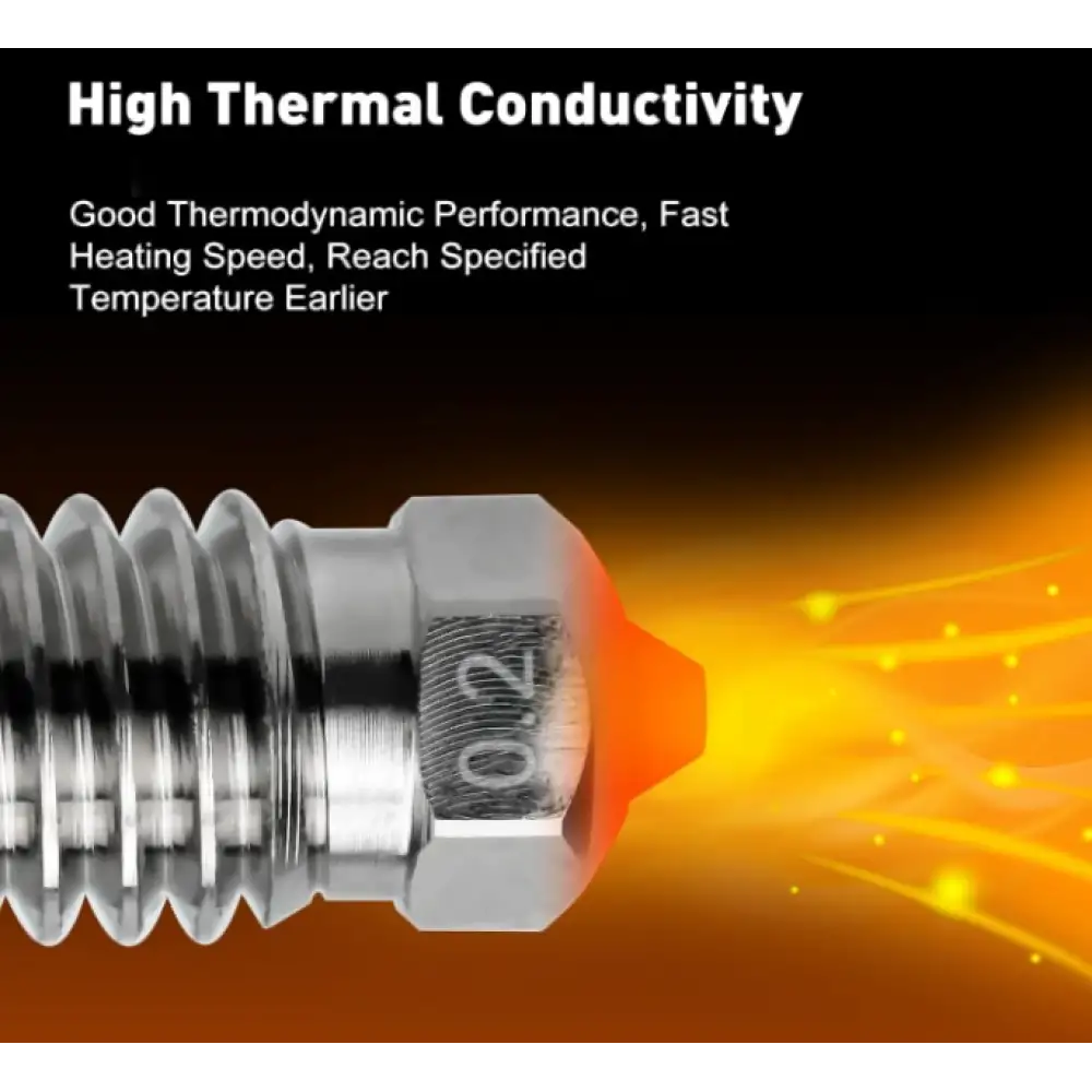 Bambu Lab TZ3.0 Bi metal Sertleştirilmiş Çelik Nozzle Çeşitleri