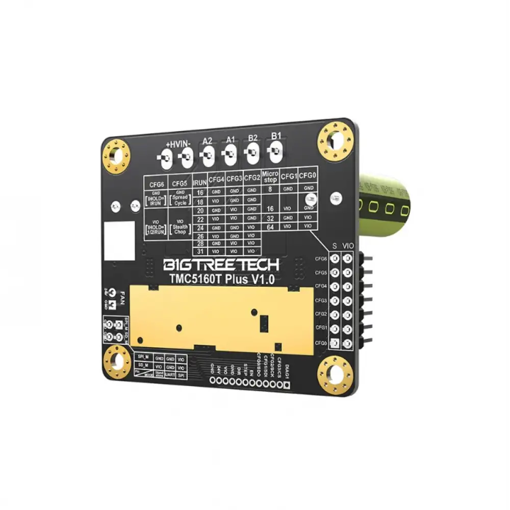 BIGTREETECH TMC5160T Plus Step Motor Sürücü (Soğutuculu)