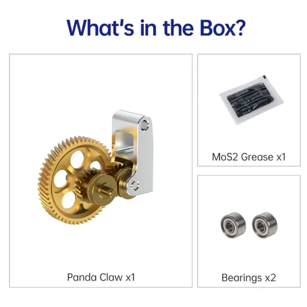 BIQU Panda Claw Bambulab P1 / X1 Upgrade Extruder Dişlisi