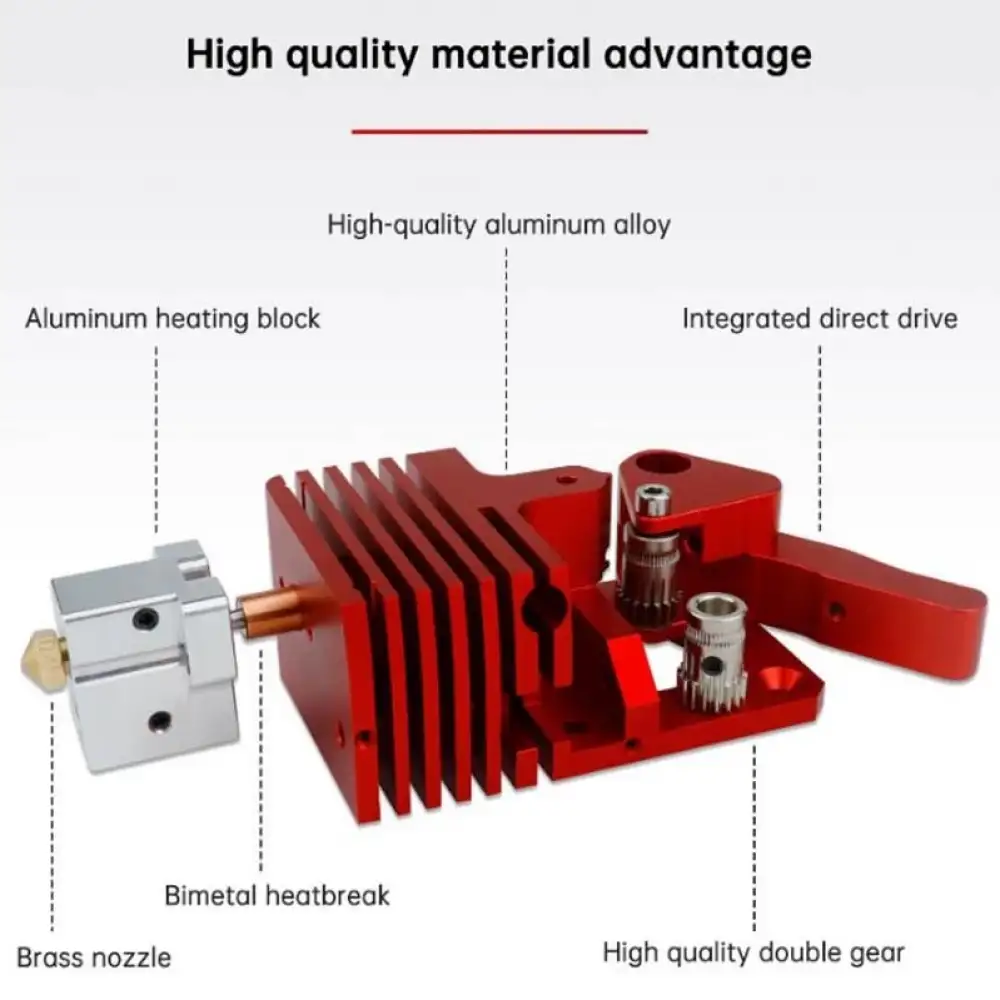Çift Dişli Direct Full Extruder ve Hotend Seti