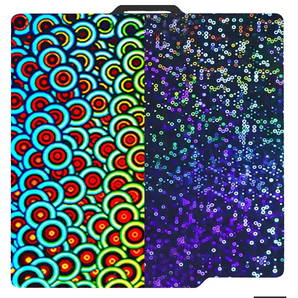 Çift Taraflı H2N-H2N Circles - Kaleidoscope Baskı Yüzeyi