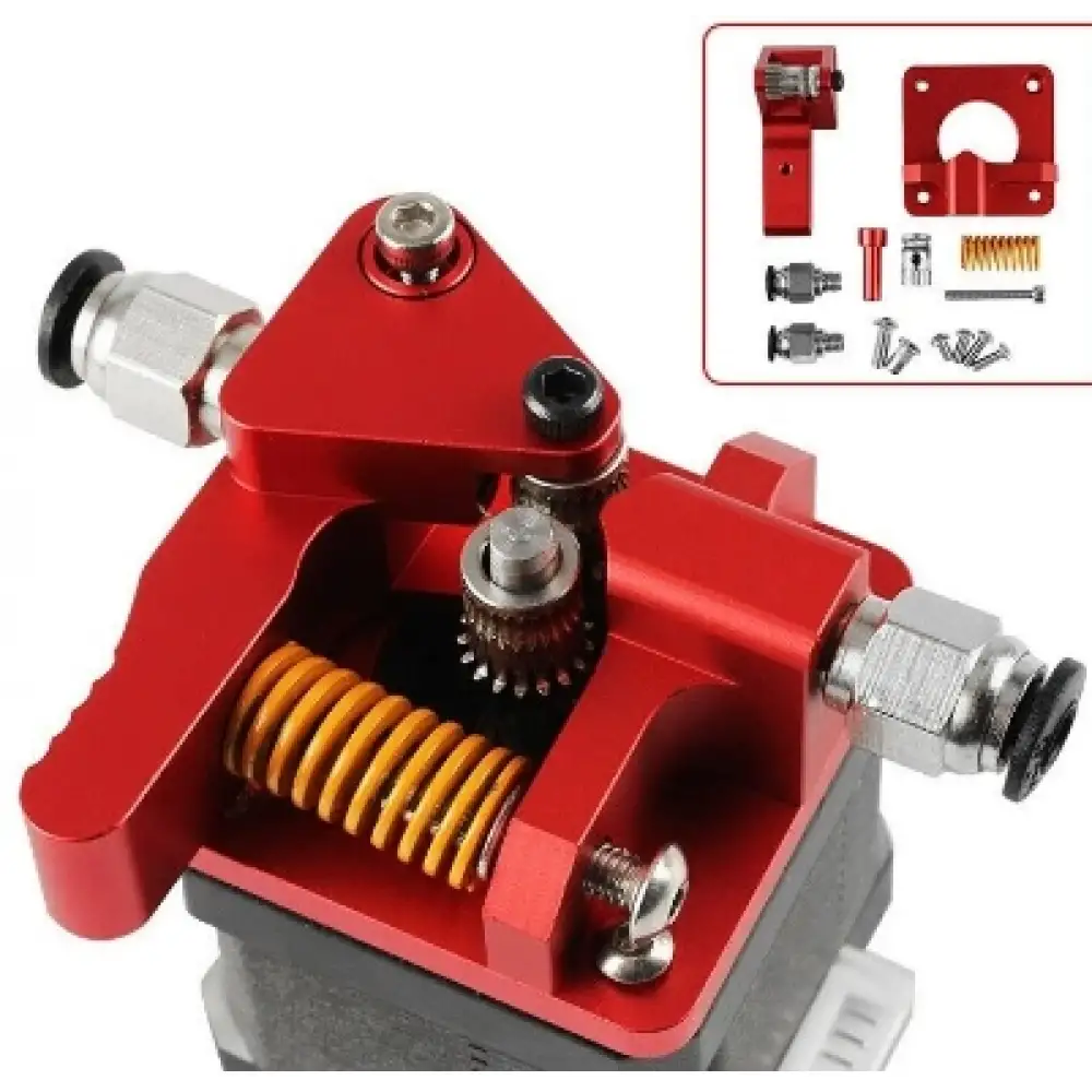 Creality Çift Dişli Extruder | Çift Pnömatik Rakor