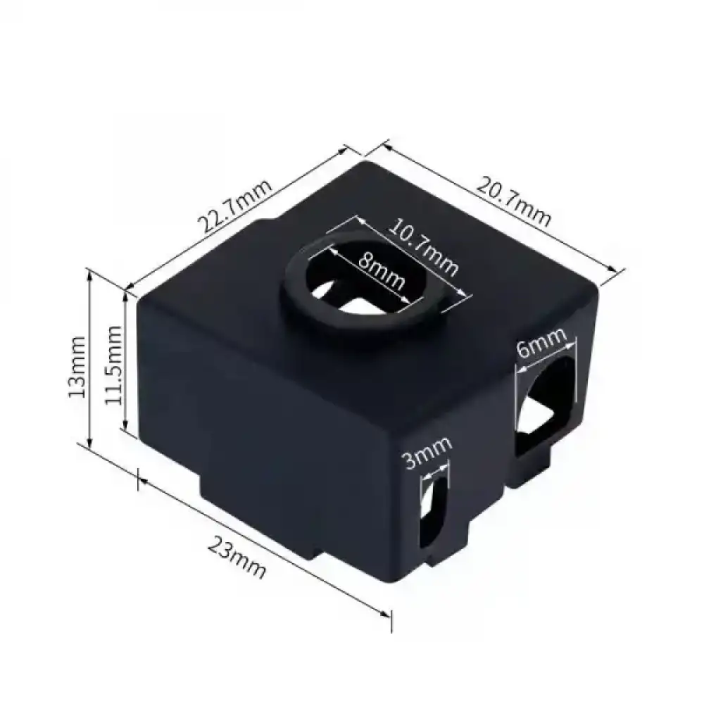 Creality CR6-SE Isıtıcı Blok Silikonu