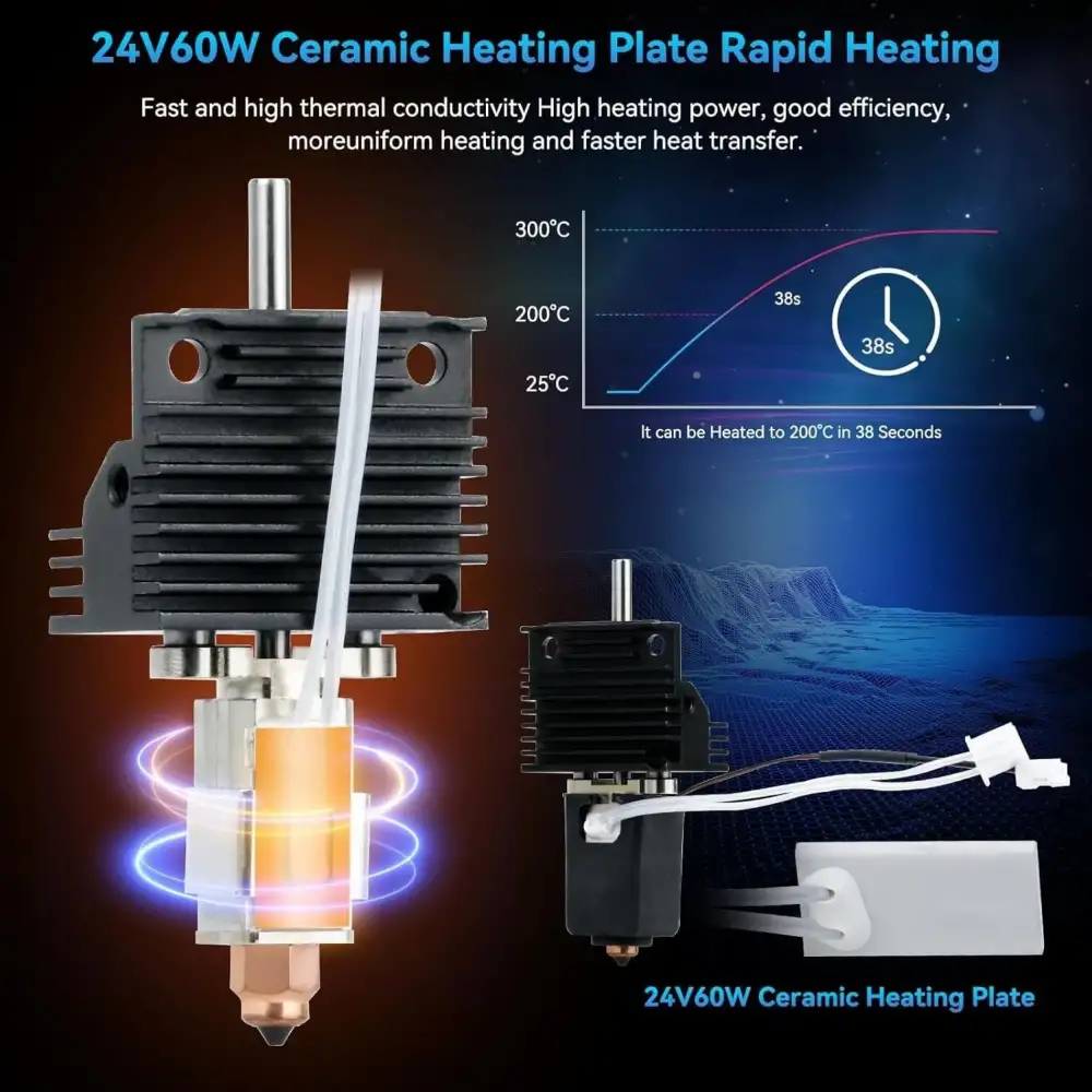 Creality K1-K1C-K1 Max Upgrade V2.0 Hotend Seti