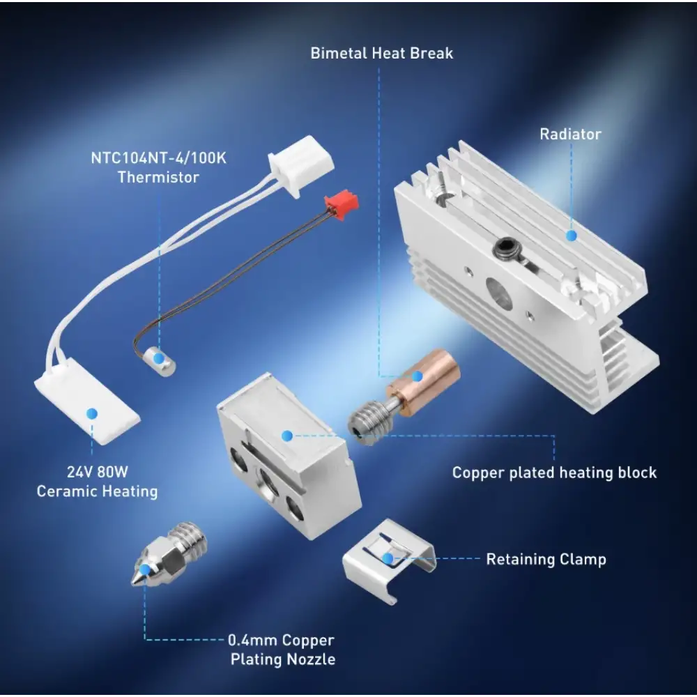 Creality Sprite Extruder Uyumlu Upgrade Hotend Seti