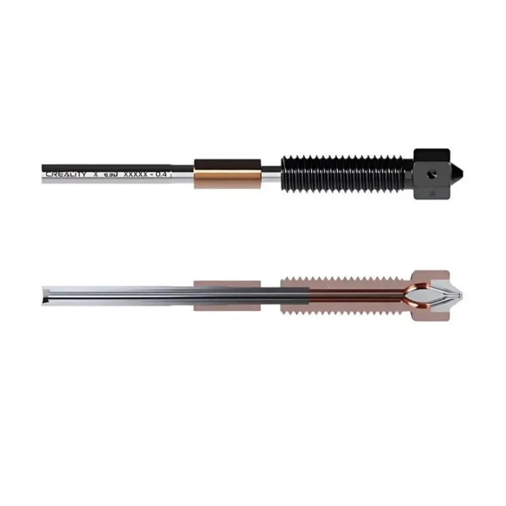 Creality Uyumlu E3D Gelişmiş Yüksek Akış ObXidian Unicorn Nozzle 0.4mm