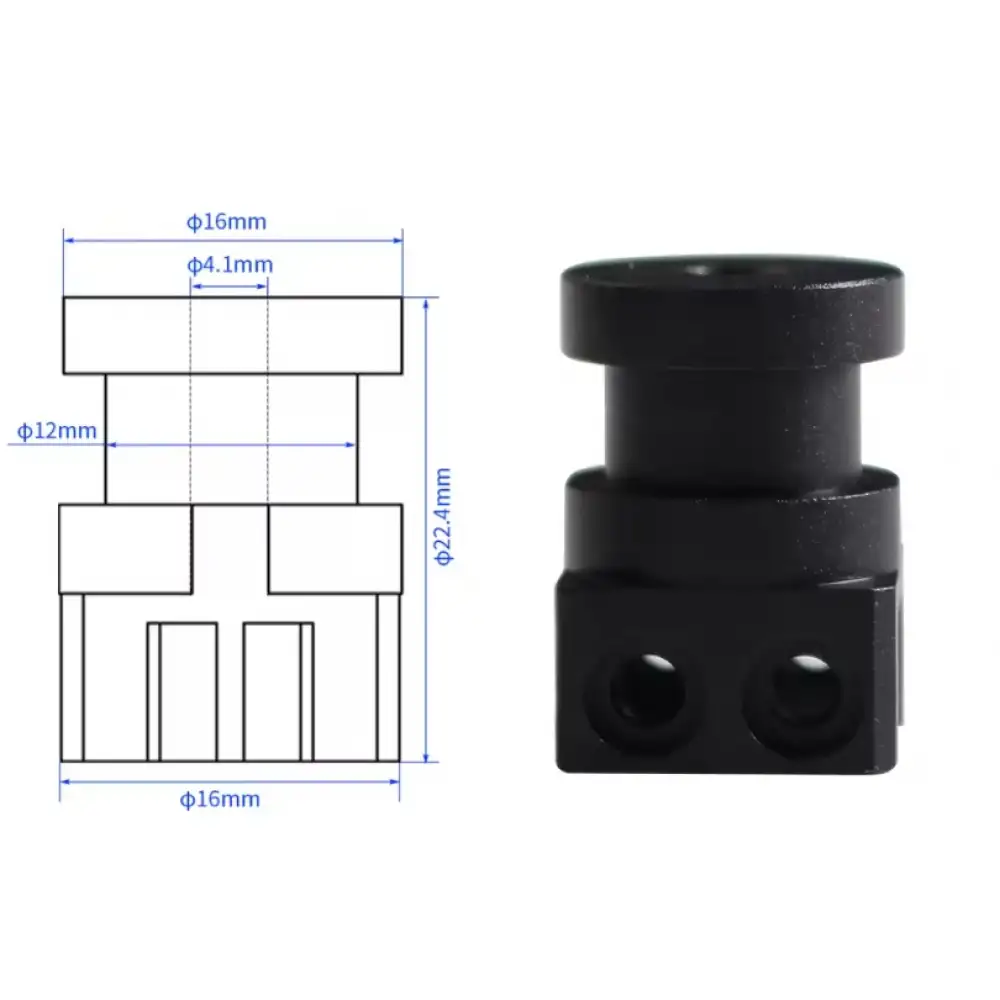 E3D V6 Bambu Lab Hotend Adaptör