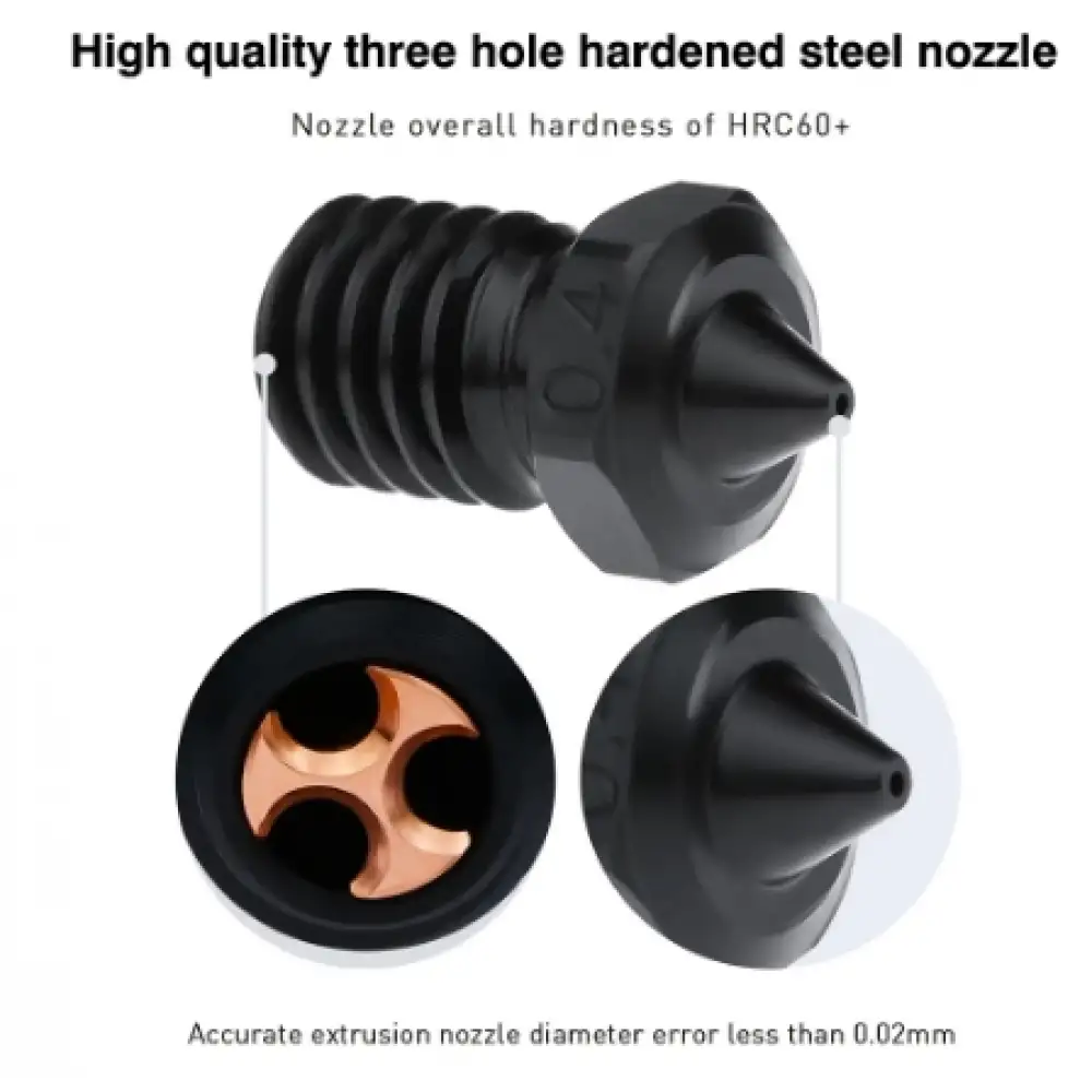 E3D V6 CHT Karbon Nozzle Çeşitleri