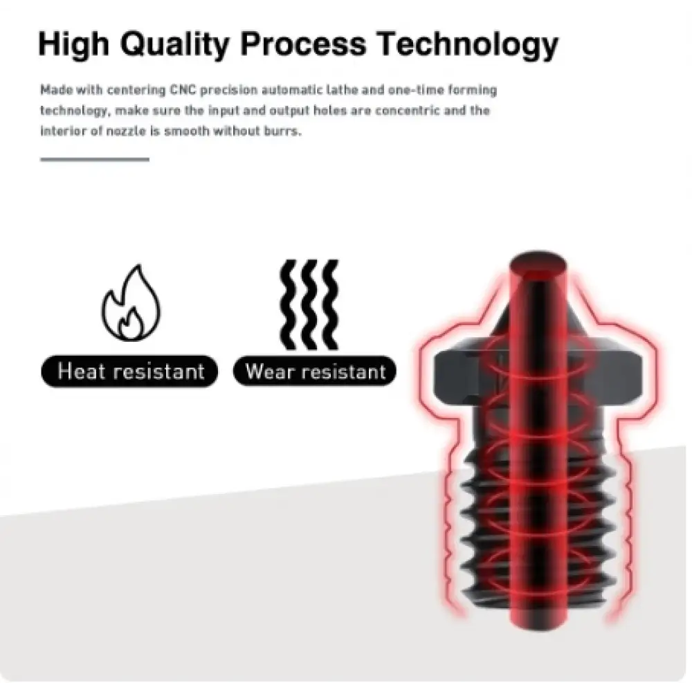 E3D V6 CHT Karbon Nozzle Çeşitleri