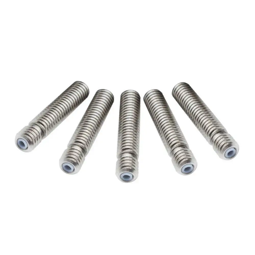 E3D V5 Uyumlu M6-M6 Çelik Barel - Teflon Borulu