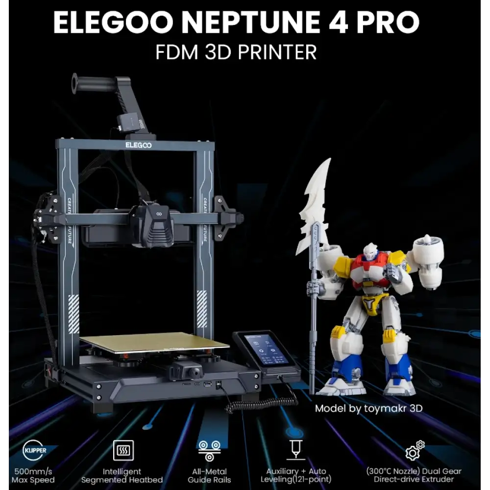 Elegoo Neptune 4 Pro 3D Yazıcı