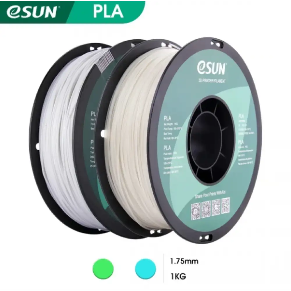 Esun PLA-Luminous 1kg 1.75mm Filament Çeşitleri
