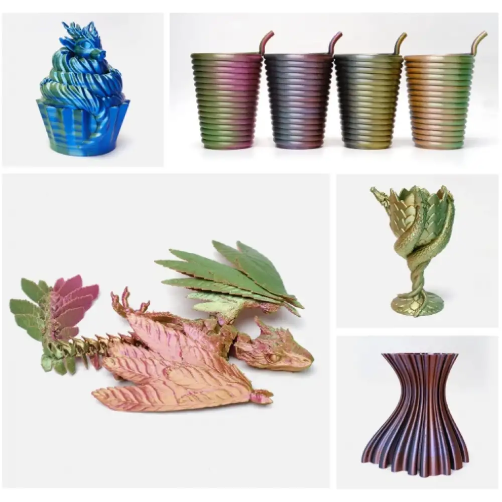 Esun PLA-Silk Magic Filament Çeşitleri 1.75mm 1 Kg