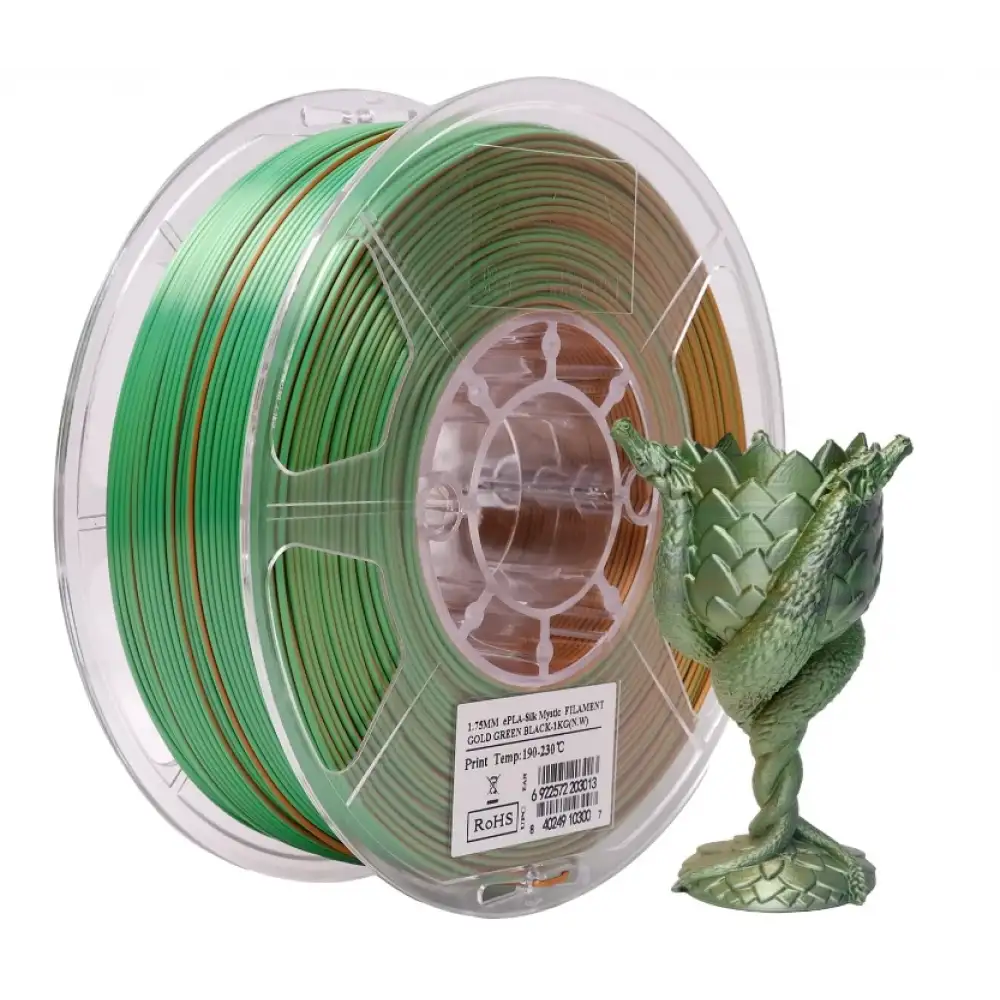 Esun PLA-Silk Mystic Filament Çeşitleri 1.75mm 1 Kg