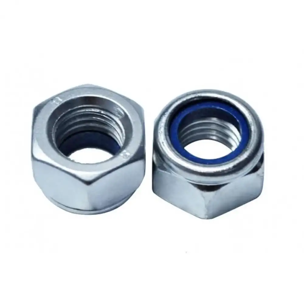 Fiberli Altı Köşe Somun (10 Adet) Din985