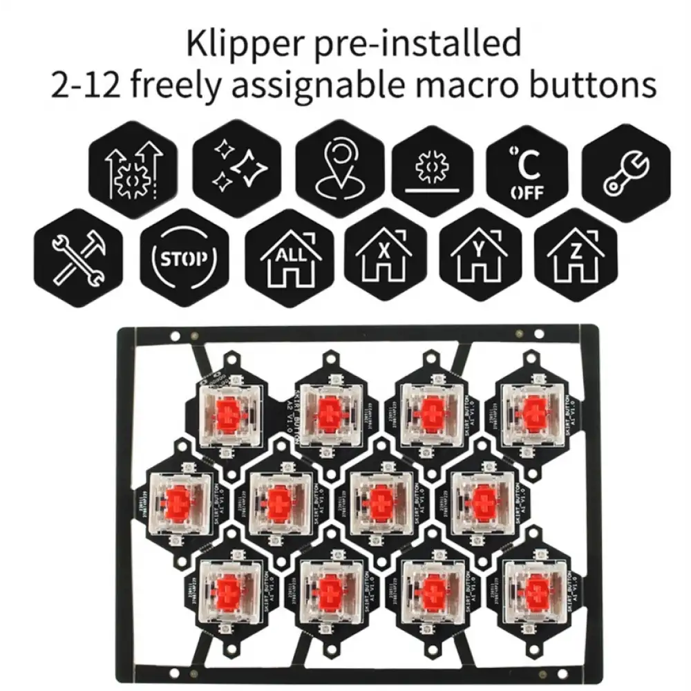 Fystec Voron Skirt İçin Makro Keypad