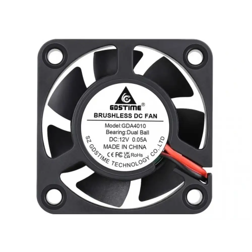 GDSTIME Çift Rulmanlı 4010 12V Fan