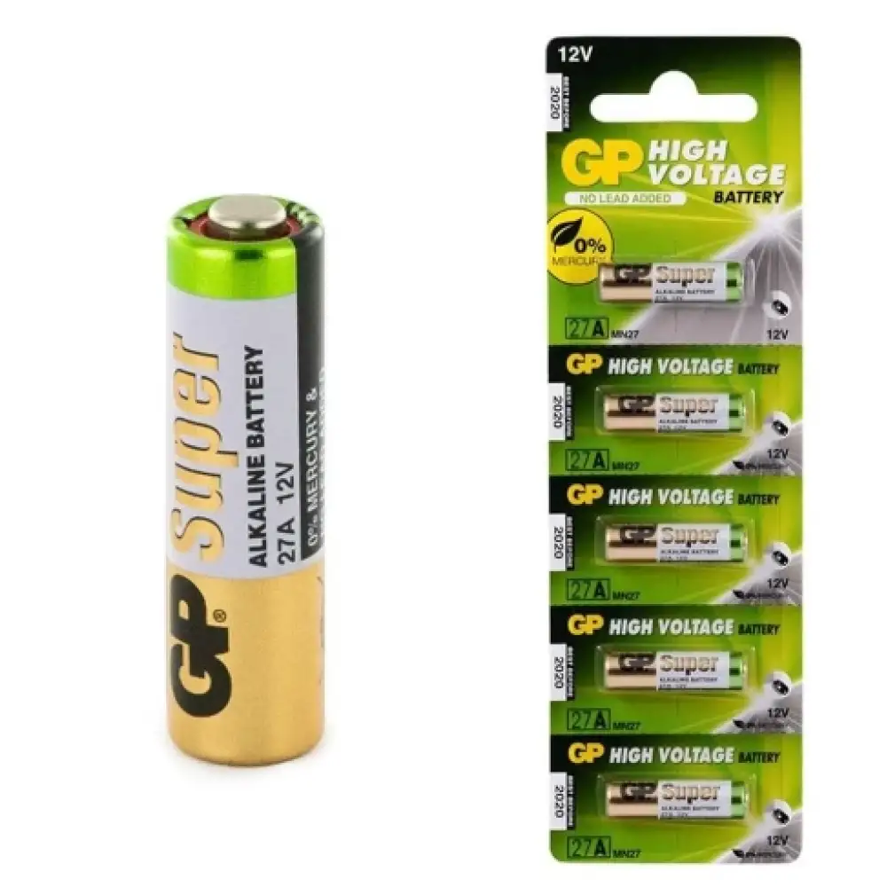 GP 27A 12V İnce Pil
